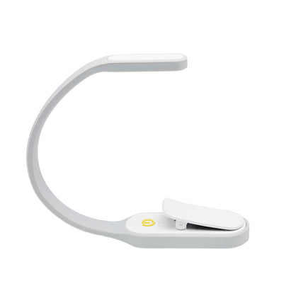 The Recharge Rechargeable Book Light with USB Power Cable by Mighty Bright - side view, white