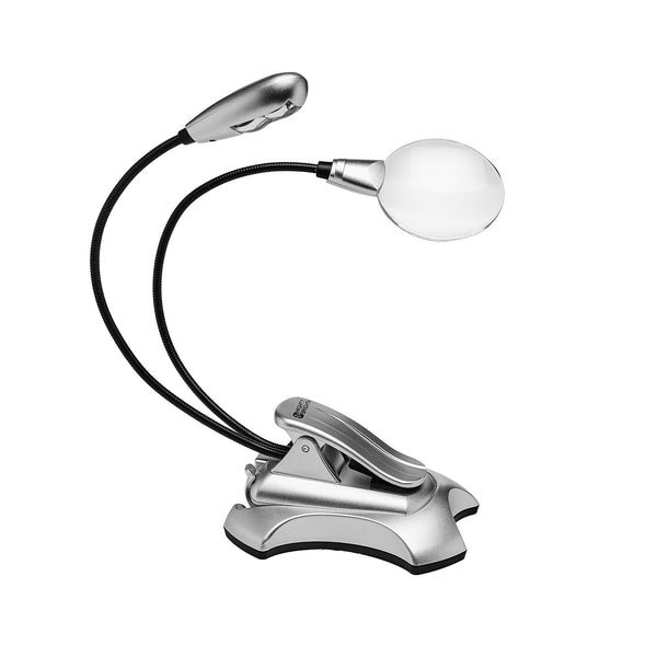 Travel Magnifier LED Lamp 3 PHASE Craft Light, Movable Task Light