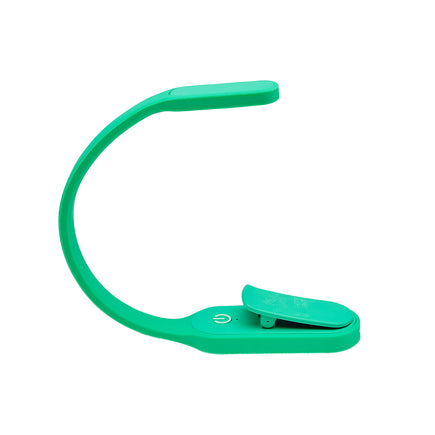 The Recharge Rechargeable Book Light with USB Power Cable by Mighty Bright - side view, green