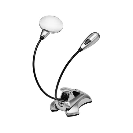 Vivilux Super Bright Flexible Craft Light with Magnifier - The